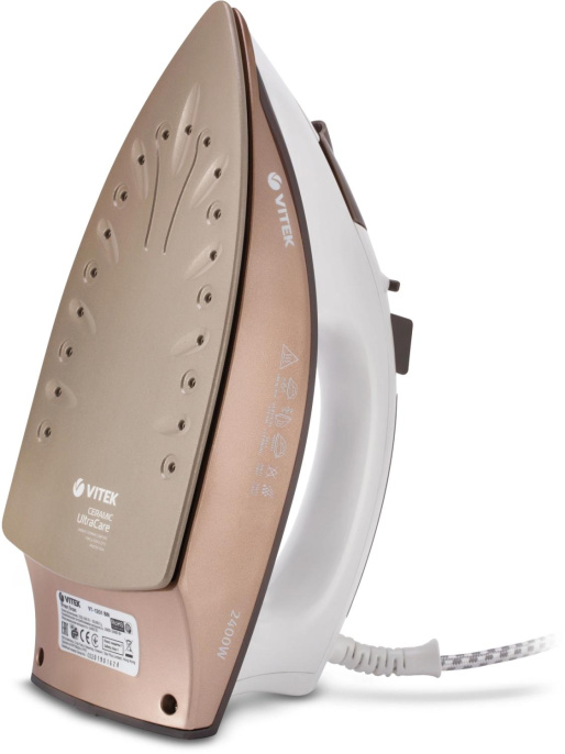 Утюг Vitek VT-1201 2400Вт коричневый