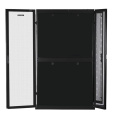 Серверный шкаф SMARTWATT Серверный шкаф Rack S-Series 42U 600x1200мм, двери с перфорацией, боковые панели 4шт и ролики в комплекте, черный 4512020620014 IRS42612