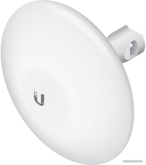 Точка доступа Wi-Fi Ubiquiti NanoBeam M5-16 |NBE-M5-16| Ubiquiti точка доступа 5 ГГц, PtP/PtMP, airMAX, MIMO 2x2, 16 дБи, |NBE-M5-16| 022449