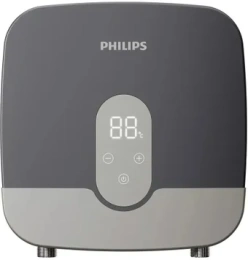 Водонагреватель Philips AWH1006/51(55LA),  проточный,  5.5кВт,  серый
