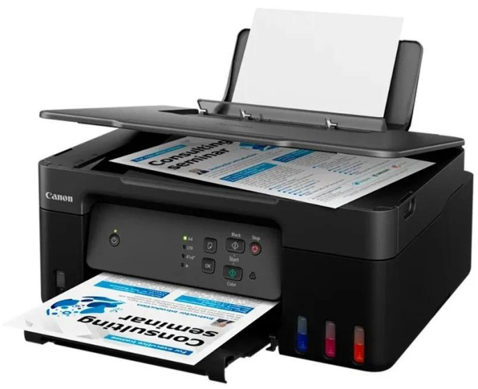 МФУ струйное Canon Pixma G2430 цветная печать, A4, с СНПЧ, черный [5991c009]