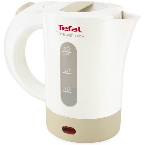 Чайник электрический Tefal KO120130 0.5л. 650Вт белый/бежевый корпус: пластик 7211001544