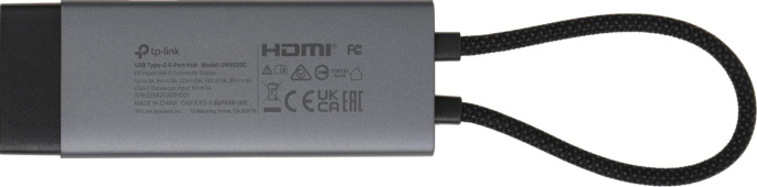 Хаб (разветвитель) TP-LINK UH5020C, серый