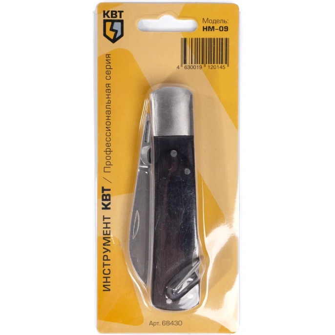 Монтерский нож КВТ НМ-09 68430