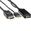 Кабель-переходник HDMI(M) +USB--- DP(M) 4K*60Hz 1.8M, VCOM CG599AC-1.8M 