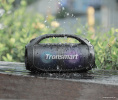 Портативная колонка Tronsmart Bang SE 40W стереозвук, IPX6, Bluetooth 5.3, ультрапортативная с ручкой и съемным ремешком, 3 режима освещения, 60 Гц – 20 кГц, 24 часа