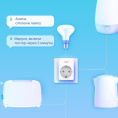 TP-Link Tapo P100(1-pack) Умная мини Wi-Fi розетка, 2.4 GHz, Max Load 2300 Вт, 10 А