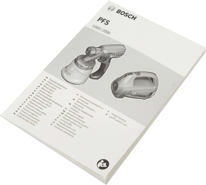 Краскопульт Bosch PFS 2000 440Вт бак:800мл 200мл/мин