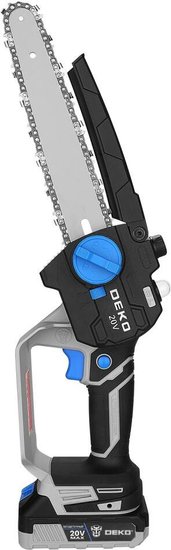 Пила цепная аккумуляторная бесщеточная DEKO DKCHS 20V, 20В, 1x3,0Ач 085-2010