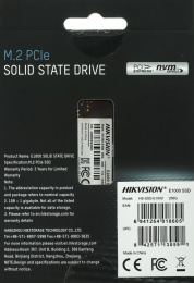 SSD накопитель Hikvision HS-SSD-E1000/256G Hiksemi 256ГБ, M.2 2280, PCIe 3.0 x4, NVMe, M.2