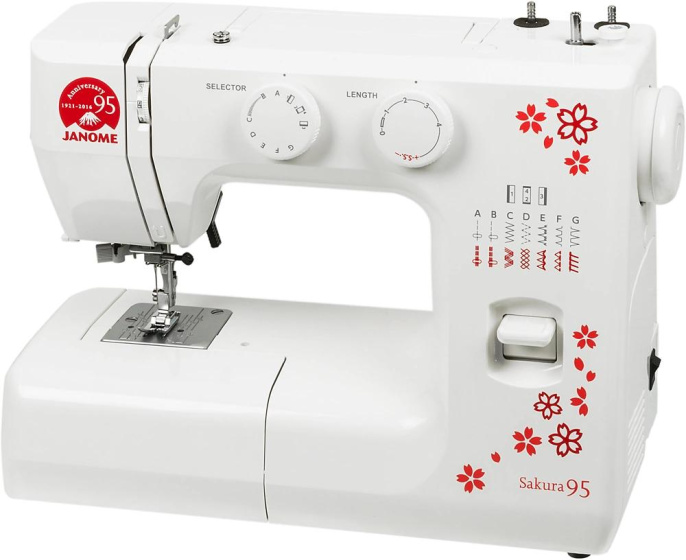 Швейная машина Janome Sakura 95, белый