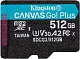 Карта Памяти micro SDXC 512Gb Kingston Canvas Go Plus UHS-I U3 A2 (170/90 MB/s)