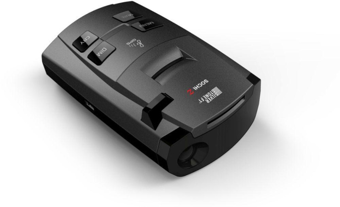 Радар-детектор Silverstone F1 SOCHI-Z GPS приемник черный