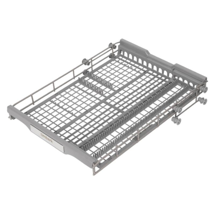 Посудомоечная машина Timberk Set&Dry T-DW45BI103,  узкая, напольная, 59.4см, загрузка 11 комплектов, серебристая