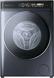 Стирально-сушильная машина Viomi Master 2 Pro (WD10FT-B6E) (отдельностоящая, сушка: естественная конденсация, загрузка для стирки: до 10 кг, загрузка для сушки: до 6 кг, отжим: 1400 об/мин, глубина: 49 см (с люком 58 см), энергопотребление B, 14 программ,