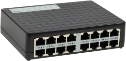 Неуправляемый коммутатор Origo OS1116/A1A настольный/настенный, матрица 3.2 Гбит/с, 2.52 Mpps, 16x100Mbit