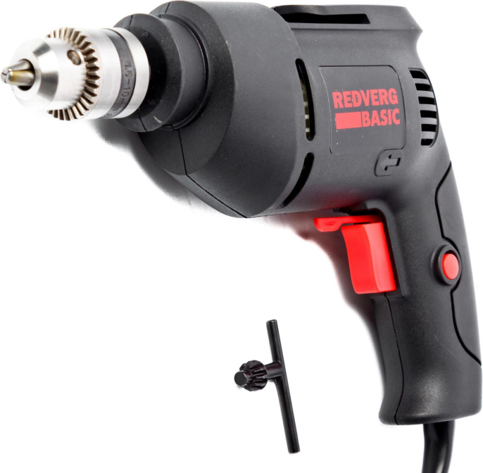 Дрель безударная REDVERG D500 Basic