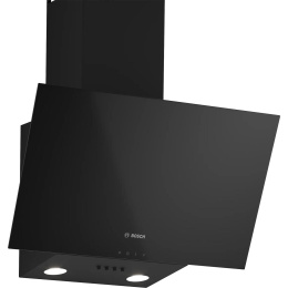 Вытяжка BOSCH Наклонная, 360 м3/ч, 60см, цвет: черный , Push buttons DWK63PJ60T