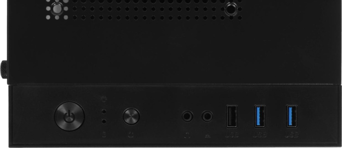 Корпус mATX Aerocool Atomic Lite-G-BK-v2, Mini-Tower, без БП,  черный [accs-pv33123.11]