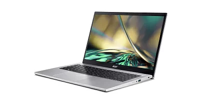 Ноутбук Acer QWERTY Aspire 3 A315-59-39S9 15.6" FHD, Intel Core Ci3-1215U, 8Gb, 256GB SSD, No ODD, int., Win11Pro, серебро, (грав) (NX.K6TEM.004_W)