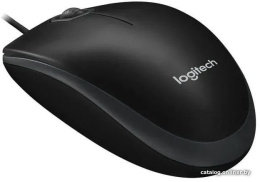 Мышь Logitech B100 черный оптическая 1000dpi USB 2but 910-003357