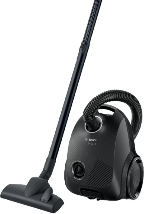 Пылесос Bosch BGBS2LB1, 600Вт, черный/черный