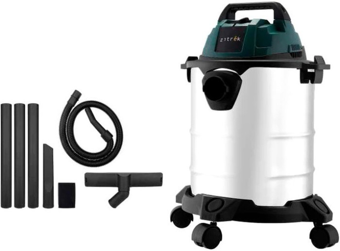 Строительный пылесос Zitrek ZKVC1500-15S 1500Вт уборка: сухая серебристый