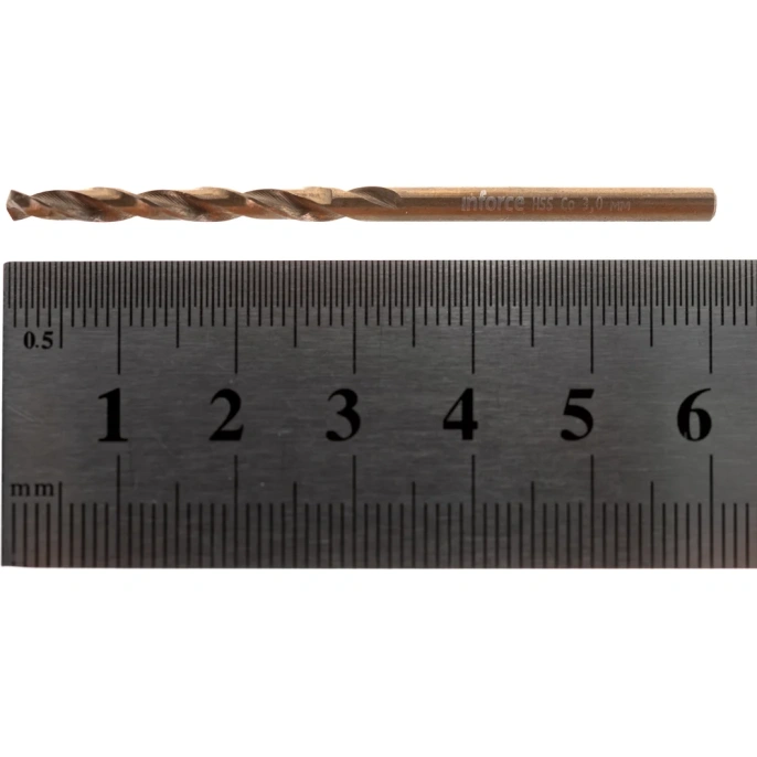 Сверло по металлу HSS-CO 3x61x33 мм Inforce 11-01-429