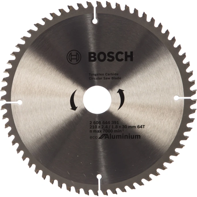 Пильный диск ECO AL 210x30 мм; 64T Bosch 2608644391