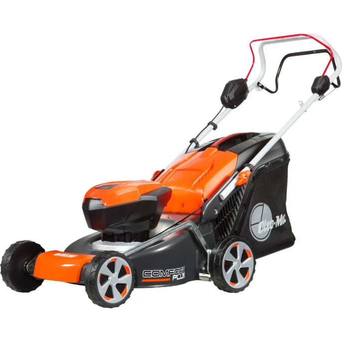 Газонокосилка аккумуляторная Oleo-Mac 40V GI 44 T самоходная с аккумулятором и зарядным устройством 5415-9001S1