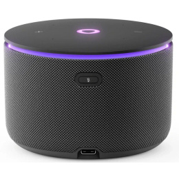 Умная колонка ЯНДЕКС Станция Мини 3 Про, 18Вт, с Алисой, черный Zigbee [yndx-00059blk]