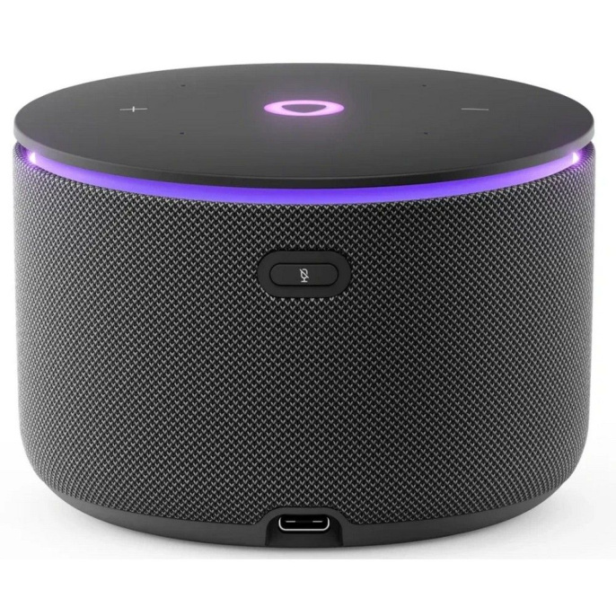 Умная колонка ЯНДЕКС Станция Мини 3 Про, 18Вт, с Алисой, черный Zigbee [yndx-00059blk]