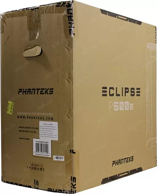 Корпус Miditower PHANTEKS Eclipse P600S PH-EC600PSTG-BK01 Satin Black ATX без БП с окном