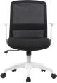 Кресло Cactus CS-WMC333-BK, сетка/ткань, до 100кг, фиксированные подлокотники,  черный