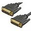 5bites APC-096-020 Кабель DVI M / DVI M (24+1) double link, зол.разъемы, ферр.кольца, 2м.