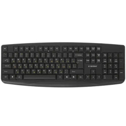 Клавиатура Gembird 104 клавиши кабель 1.5м черный KB-8351U-BL