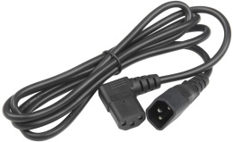 Кабель питания для монитора Hyperline PWC-IEC13A-IEC14-1.8-BK IEC 320 C13 - IEC 320 C14 1.8 метра