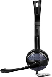 Наушники Sven AP-151MV Black SV-015312 20 Гц - 20 кГц, 105 дБ, разъем 3,5 мм 4 pin для подключения к ПК, регулятор уровня громкости на кабеле