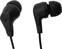 Гарнитура внутриканальные Оклик HS-S-250 1.2м черный проводные в ушной раковине SS-E161
