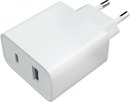 Сетевое зарядное устройство Xiaomi Mi 33w Wall Charger,  USB-A,  USB-C, 33Вт, 3A, белый [bhr4996gl]