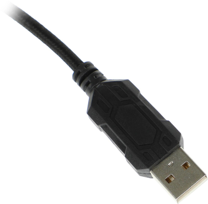 Гарнитура игровая Acer AHW120,  для компьютера, мониторные,  проводные, черный [zl.hdscc.01c]