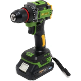 Шуруповерт аккумуляторный PROCRAFT 20В 45Нм (АКБ 1.5Ач+ЗУ+Кейс) PA18LiPro
