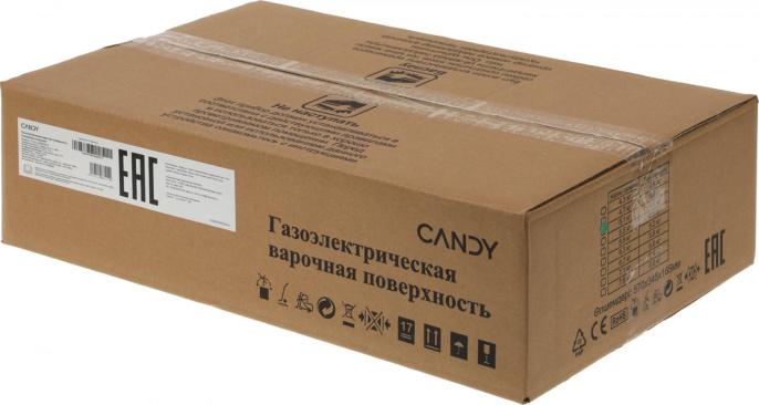 Газовая варочная поверхность Candy CHXM32CX нержавеющая сталь (TD0050734RU)