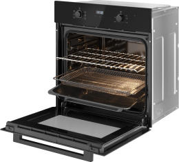 Духовой шкаф электрический WEISSGAUFF EOM 366 PDB,  67л,  дверца с 2 стеклами,  черный