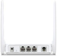 Wi-Fi роутер MERCUSYS MW300D,  Wi-Fi 4,  N300,  2.4ГГц, 3 LAN,  ADSL2+ (Annex A), белый