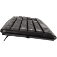 Клавиатура ExeGate Professional Standard LY-331L2-OEM USB, полноразмерная, влагозащищенная, 104кл., Enter большой, длина кабеля 2,2м, черная, brown box EX279939RUS