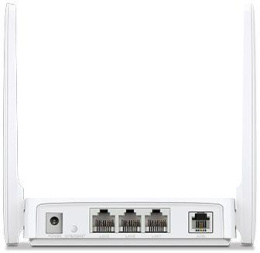 Wi-Fi роутер MERCUSYS MW300D,  Wi-Fi 4,  N300,  2.4ГГц, 3 LAN,  ADSL2+ (Annex A), белый