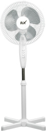 Вентилятор напольный RIX RSF-3000W 40Вт скоростей:3 белый