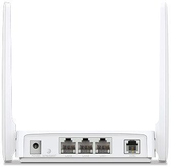 Wi-Fi роутер MERCUSYS MW300D,  Wi-Fi 4,  N300,  2.4ГГц, 3 LAN,  ADSL2+ (Annex A), белый