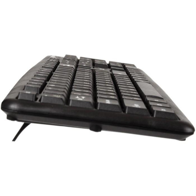 Клавиатура ExeGate Professional Standard LY-331L2-OEM USB, полноразмерная, влагозащищенная, 104кл., Enter большой, длина кабеля 2,2м, черная, brown box EX279939RUS